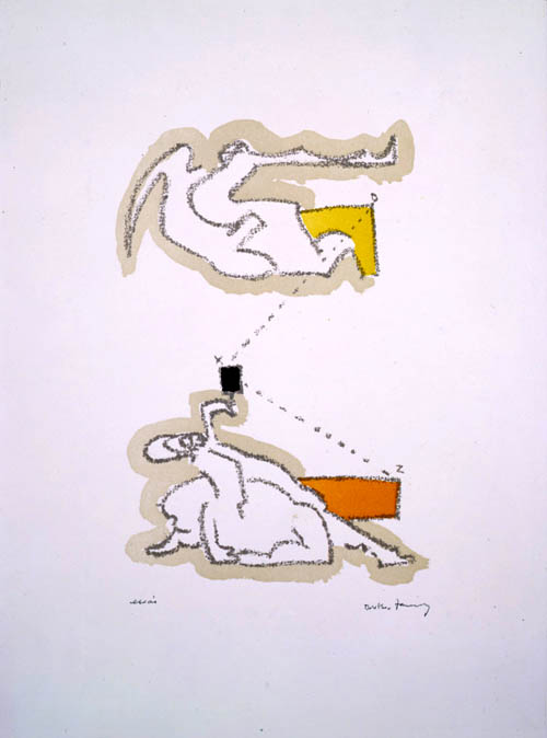 Dorothea Tanning - Logarithme - 1970 color lithograph